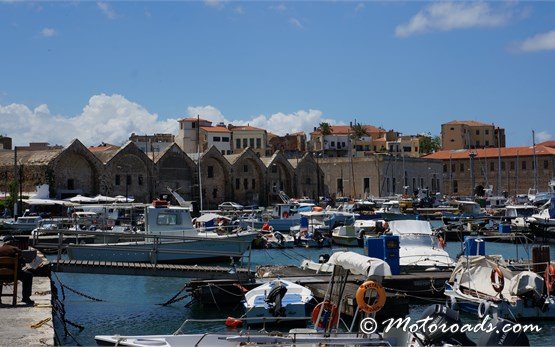 Venetian Neoria in Chania Crete Greece