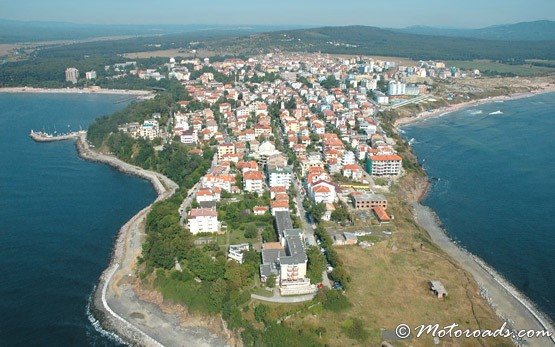 View of Primorsko From The Sky